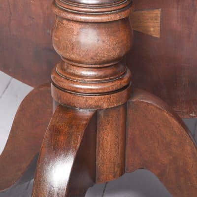 Neat-Sized Georgian Circular Tilt Top Dining Table - Image 6