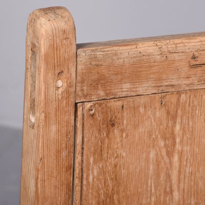 Yellow Pine Bench of Generous Proportions - Image 5