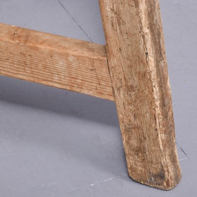 Yellow Pine Bench of Generous Proportions - Image 8