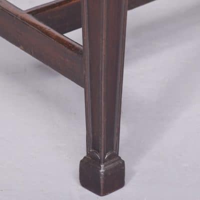 Exceptional Set of 8 Unusual George III Style Mahogany Dining Chairs - Image 9