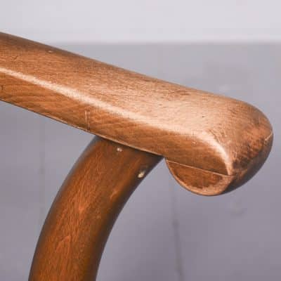 Late Victorian Tapestry Upholstered Revolving Office or Captain’s Chair - Image 2