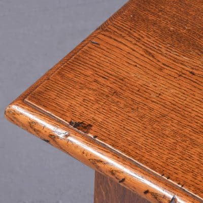 Large Solid Oak Coffee Table - Image 7