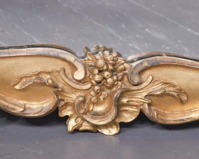 A Mid-19th Century Carved Wood and Gilded Wall Mirror - Image 5