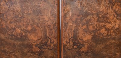 Pair of Late 19th Century Burr Walnut Neat Size Chest of Drawers/Bedside Lockers - Image 7