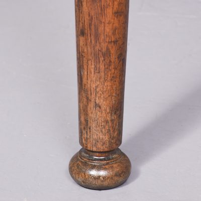 Victorian Oak Side Table - Image 3