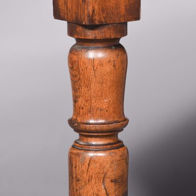 Victorian Oak Side Table - Image 4