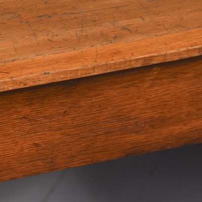 Victorian Oak Side Table - Image 5