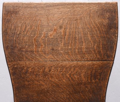 Pair of Gothic Style Carved Oak Chairs - Image 9