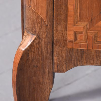 Early 19th Century French Inlaid Rosewood Two Drawer Commode of Desirable Proportions - Image 13