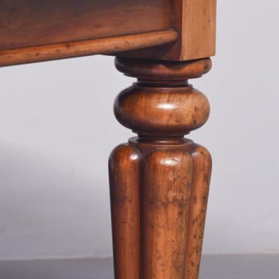 Victorian Mahogany Dining Table with Extra Leaf - Image 3