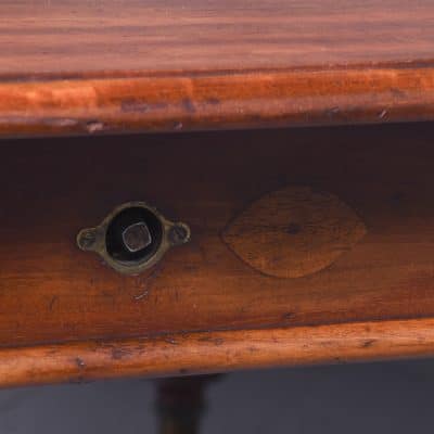 Victorian Mahogany Dining Table with Extra Leaf - Image 9