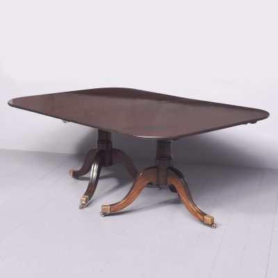 Set of 12 Dining Chairs and Mahogany Table - Image 2
