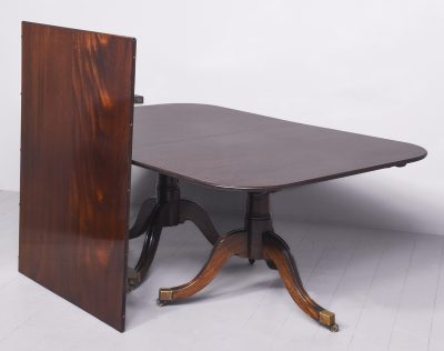Set of 12 Dining Chairs and Mahogany Table - Image 7