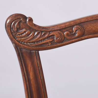 Set of 12 Dining Chairs and Mahogany Table - Image 10