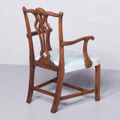 Set of 12 Dining Chairs and Mahogany Table - Image 15