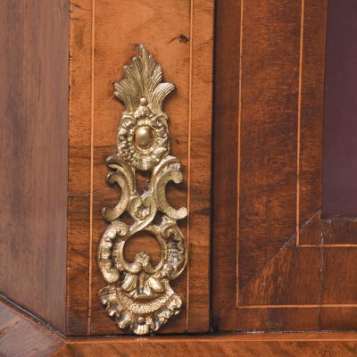 Mid-Victorian Marquetry Inlaid Two-Door Walnut Credenza - Image 3