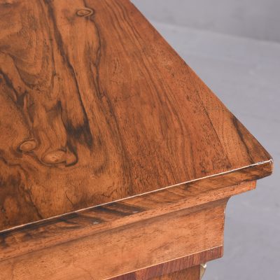 Mid-Victorian Marquetry Inlaid Two-Door Walnut Credenza - Image 10