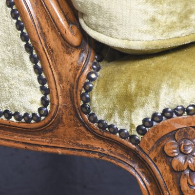 Pair of Louis XV Style Fauteuils - Image 5