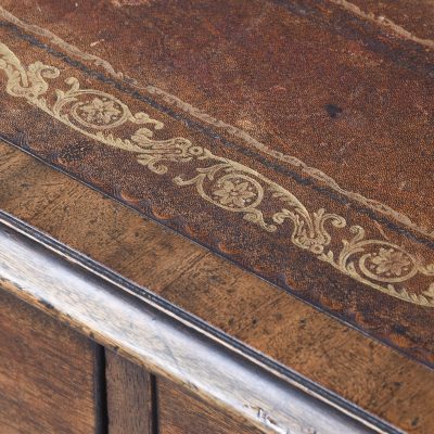 George III Style Mahogany Library Table - Image 5