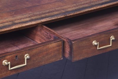 George III Style Mahogany Library Table - Image 8