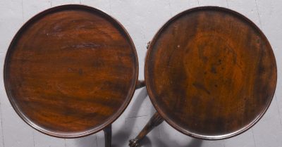 Pair of Georgian Style Mahogany Torchere Stands - Image 7