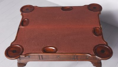 George II Mahogany Fold-Over Card Table - Image 7