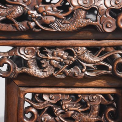 Nest of 4 Chinese Tables - Image 6