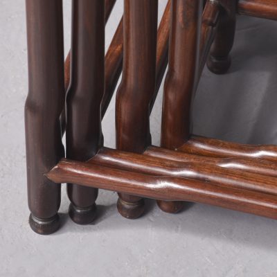 Nest of 4 Chinese Tables - Image 9