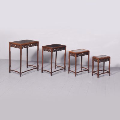 Nest of 4 Chinese Tables