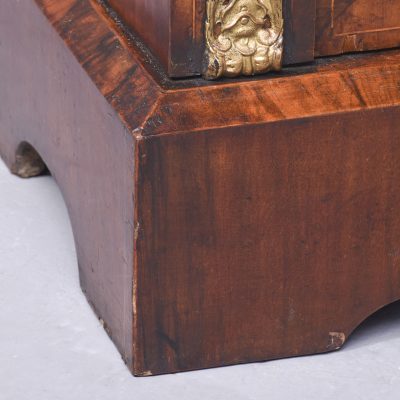 Mid-Victorian Marquetry Inlaid Three Door Break-Front Credenza - Image 3