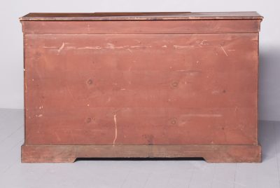 Mid-Victorian Marquetry Inlaid Three Door Break-Front Credenza - Image 13