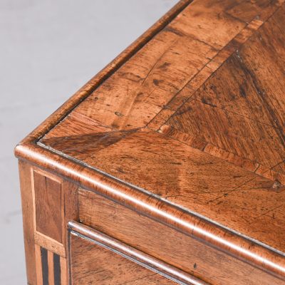 Impressive Large 18th Century Rustic North Italian Walnut Commode - Image 9