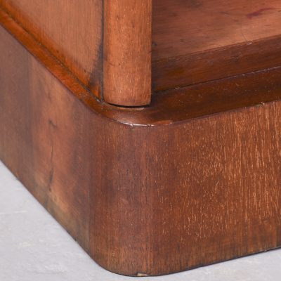 Mid-Victorian Mahogany, Two-Drawer Open Bookcase - Image 2