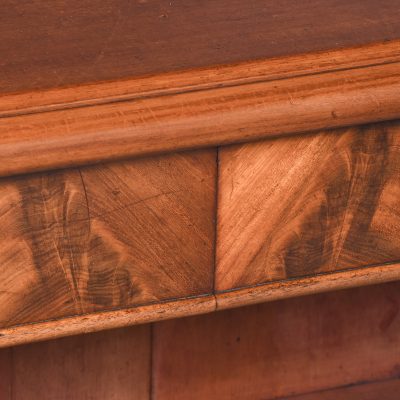 Mid-Victorian Mahogany, Two-Drawer Open Bookcase - Image 5
