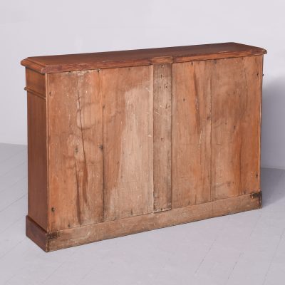 Mid-Victorian Mahogany, Two-Drawer Open Bookcase - Image 8