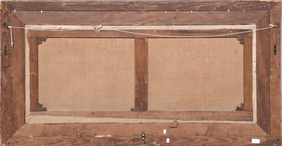 Large Water Colour Painting by Charles Edward Dickson of Shipping In A River - Image 6