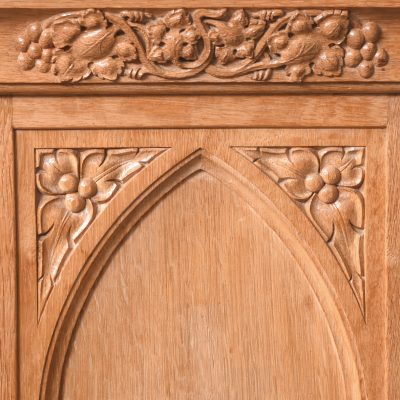 Carved Oak Lectern by Scott Morton of Edinburgh - Image 3