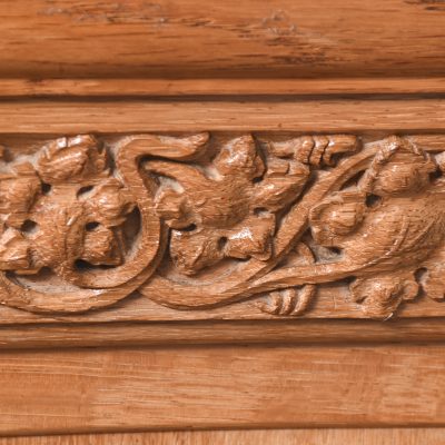 Carved Oak Lectern by Scott Morton of Edinburgh - Image 4