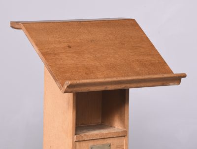 Carved Oak Lectern by Scott Morton of Edinburgh - Image 6