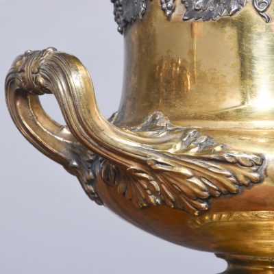 Pair of Gilded Willian IV Campana Shaped Wine Coolers - Image 4