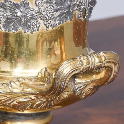 Pair of Gilded Willian IV Campana Shaped Wine Coolers - Image 9