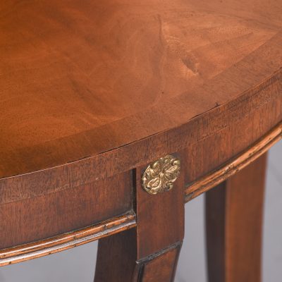 Pair of Georgian Style Demi-lune tables - Image 6