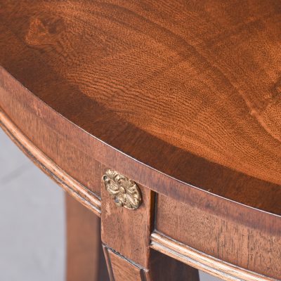 Pair of Georgian Style Demi-lune tables - Image 7