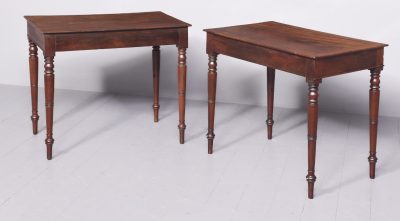 Pair of George IV Mahogany Side Tables - Image 9