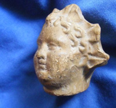Stunning Quality ancient Roman Terracotta Head c2,000 years old - Image 6