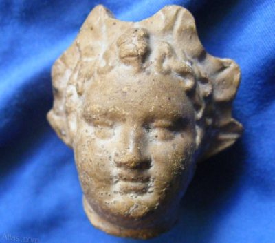 Stunning Quality ancient Roman Terracotta Head c2,000 years old