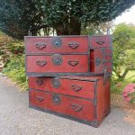 Japanese YonezawaTansu Chest Antique Cabinets