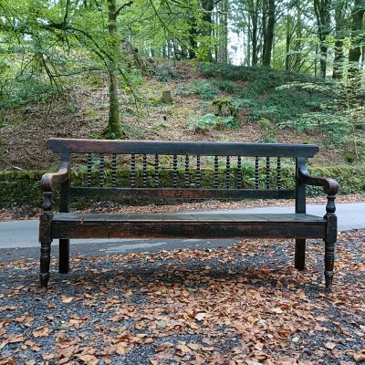 18C Cumberland farmhouse bench - Image 2