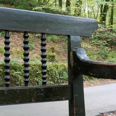 18C Cumberland farmhouse bench - Image 4