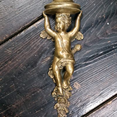 French cherub wall sconces - Image 4